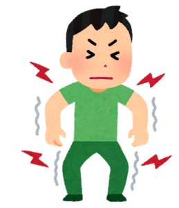 筋肉痛イラスト