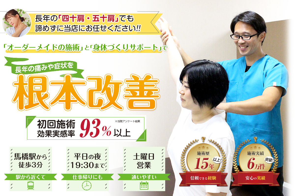 TOP画像：四十肩・五十肩